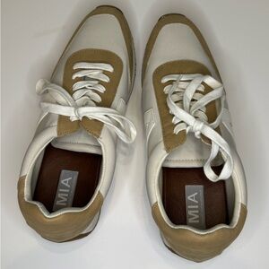 MIA Tan & Khaki Fashion Sneakers